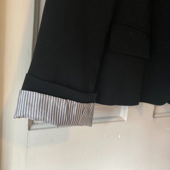 LOFT Sz 18 open-style Black blazer - Picture 6 of 6